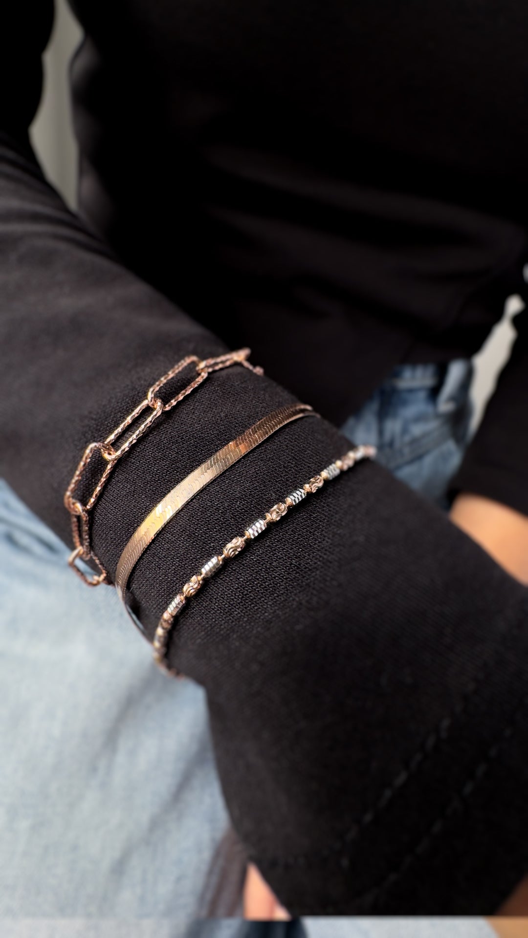 Samantha Herringbone Bracelet